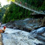 Canyon Sainte-Anne Bridge