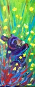Image of Smelling the flowers by Karin Taylor