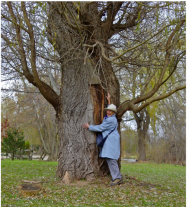 Hug a tree winner Edith George - profile