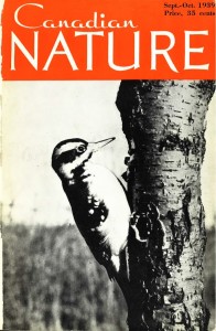 Cover of first issue of Canadian Nature, 1939