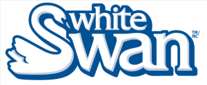 White Swan logo (white)