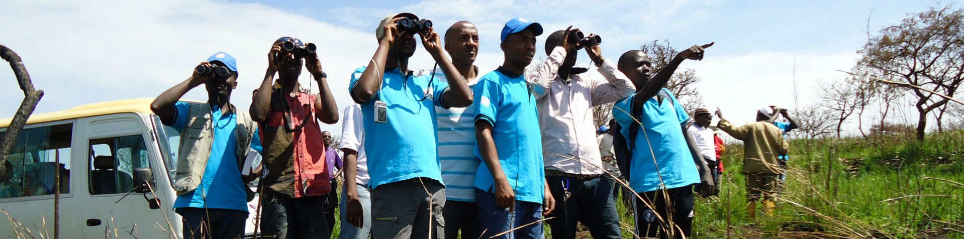 ABN members birding in Ruvubu National Park