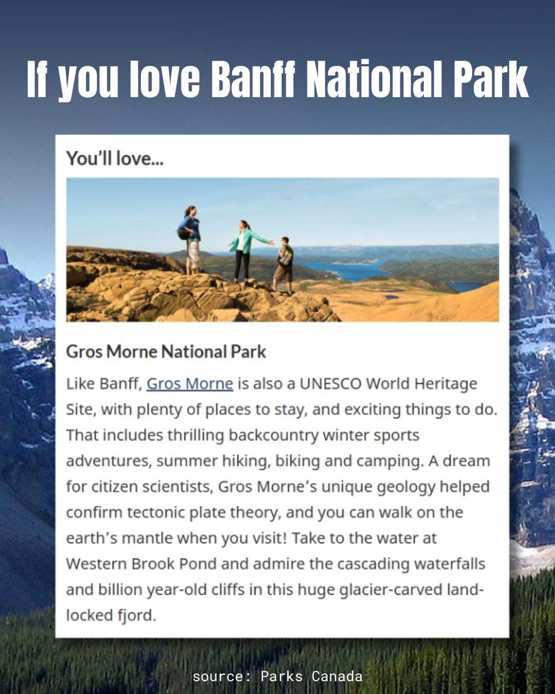 Celebrate Canada's Parks Day / National Parks Day - Nature Canada