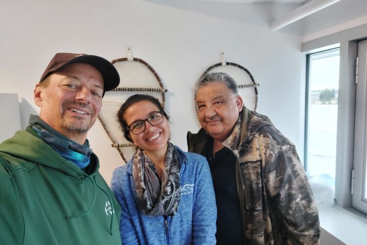 Reconnecting with elder Jimmy Fireman